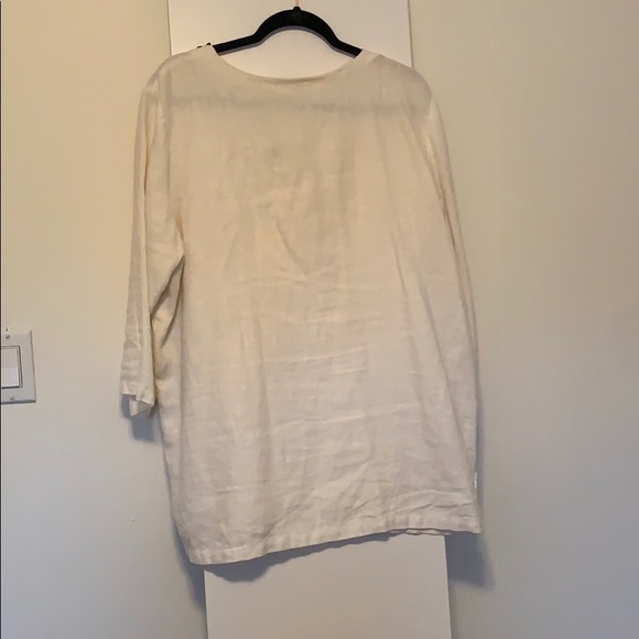 Michael Kors cream linen top - Picture 5 of 5